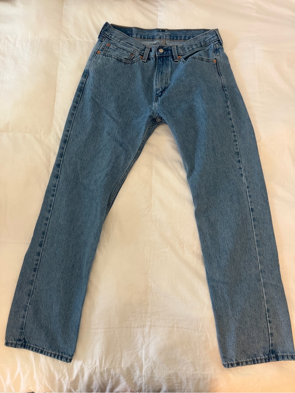 Classic Men’s Levi’s 505 34W 32L Blue Denim Jeans